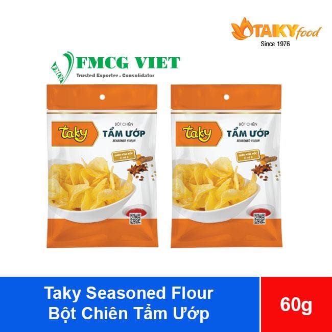 Taky Seasoned Flour 60g x 48 Bags (Bột Chiên Tẩm Ướp Tài Ký) wholesale product
