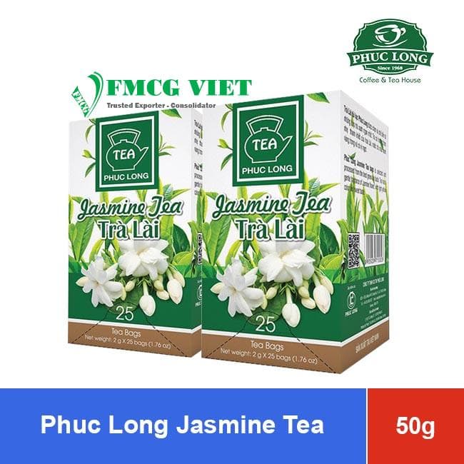 Phuc Long Jasmine Tea 2g x 25 Packs wholesale product