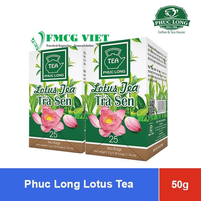 Phuc Long Lotus Tea 2g x 25 Packs wholesale product