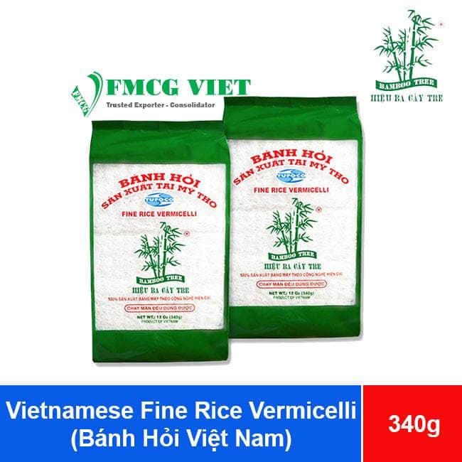 Bamboo Tree Hieu Ba Cay Tre Vietnamese Fine Rice Vermicelli 340g x 40 Bags (Bánh Hỏi Việt Nam) wholesale product