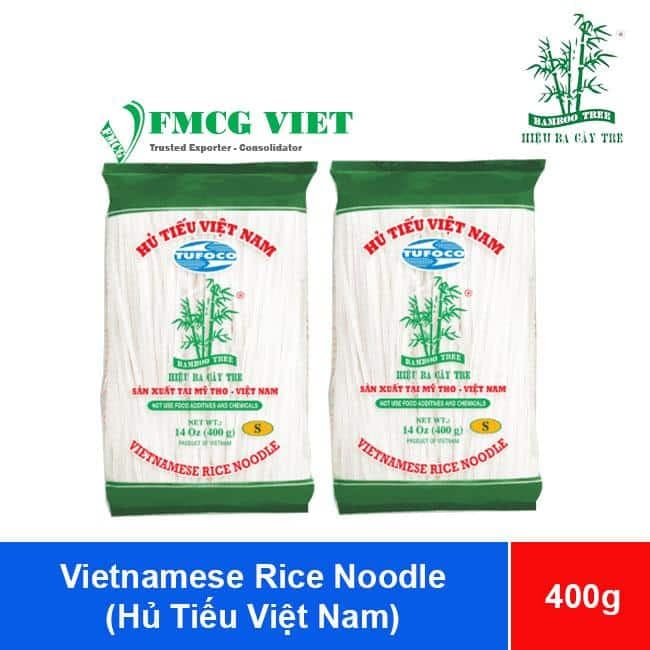 Bamboo Tree Hieu Ba Cay Tre Vietnamese Rice Noodle 400g x 30 Bags (Hủ Tiếu Việt Nam) wholesale product