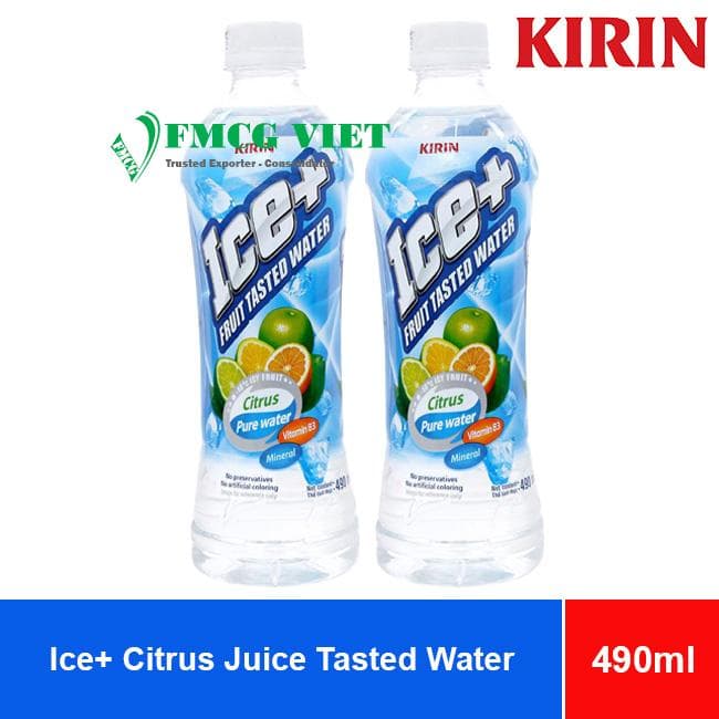 Kirin Ice+ Citrus Juice Tasted Water 490ml x24 Bottles wholesale product