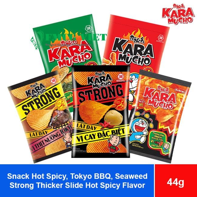 Koikeya Karamucho Corn Snack And Potato Snack With Five Flavor 44g x 60 Bags wholesale product