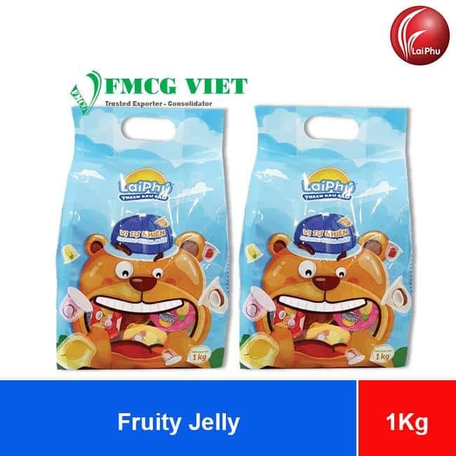 Lai Phu Fruity Jelly 1Kg x 10 Bags wholesale product