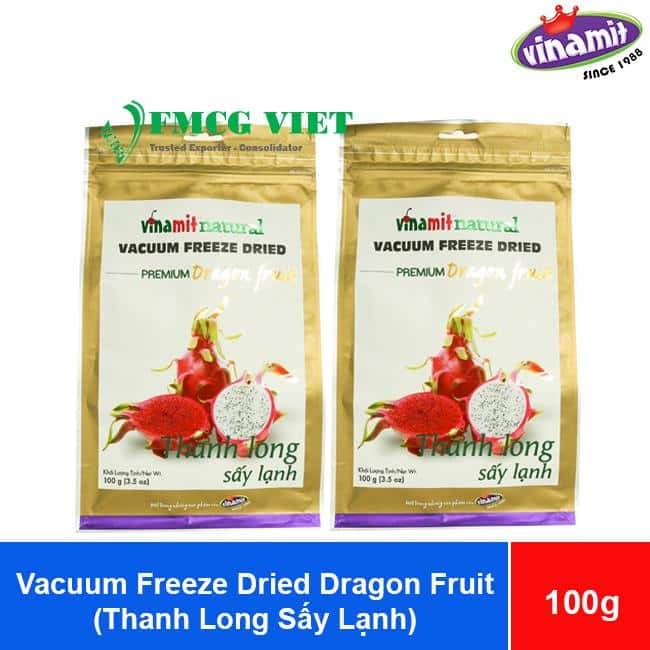 Vinamit Vacuum Freeze Dried Dragon Fruit 100g x 18 Bags wholesale product
