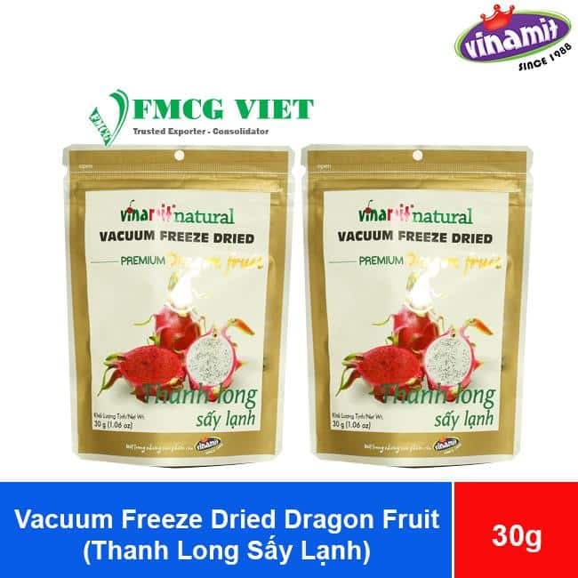 Vinamit Vacuum Freeze Dried Dragon Fruit 30g x 60 Bags wholesale product