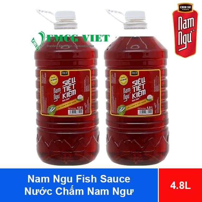 Nam Ngu Fish Sauce Super Saver 4.8L x4 Cans (Nước Chấm Nam Ngư Siêu Tiết Kiệm) wholesale product
