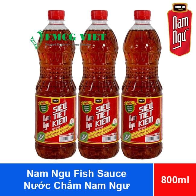 Nam Ngu Fish Sauce Super Saver 800ml x18 Bottles (Nước Chấm Nam Ngư Siêu Tiết Kiệm) wholesale product