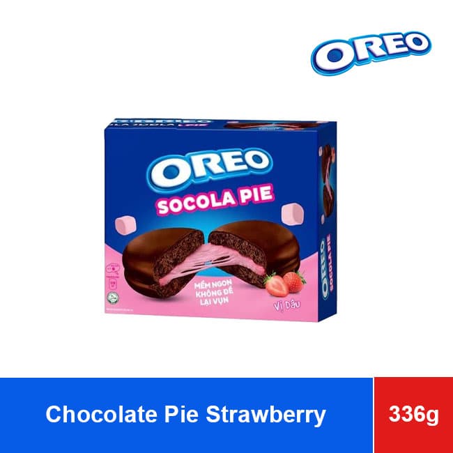 Oreo Cadbury Chocolate Pie Strawberry 336g x 8 Boxes – Best Tasted wholesale product