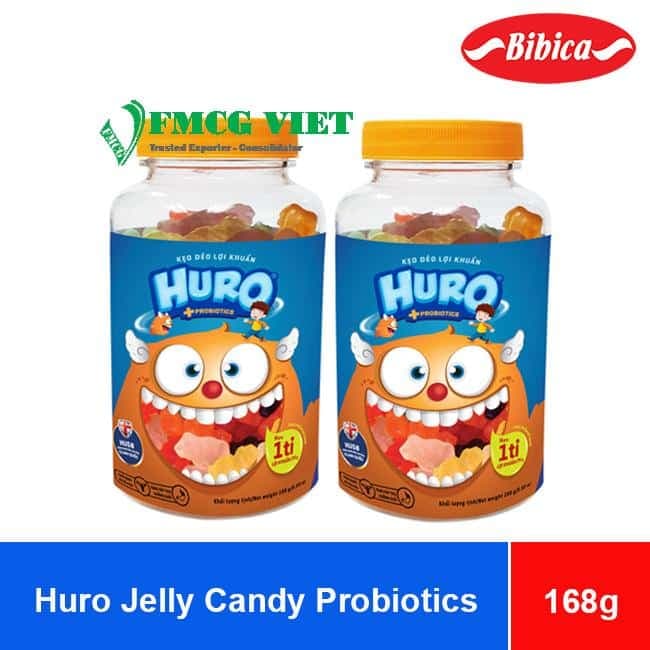 Bibica Huro Jelly Candy Probiotics 168g x 24 Jars wholesale product