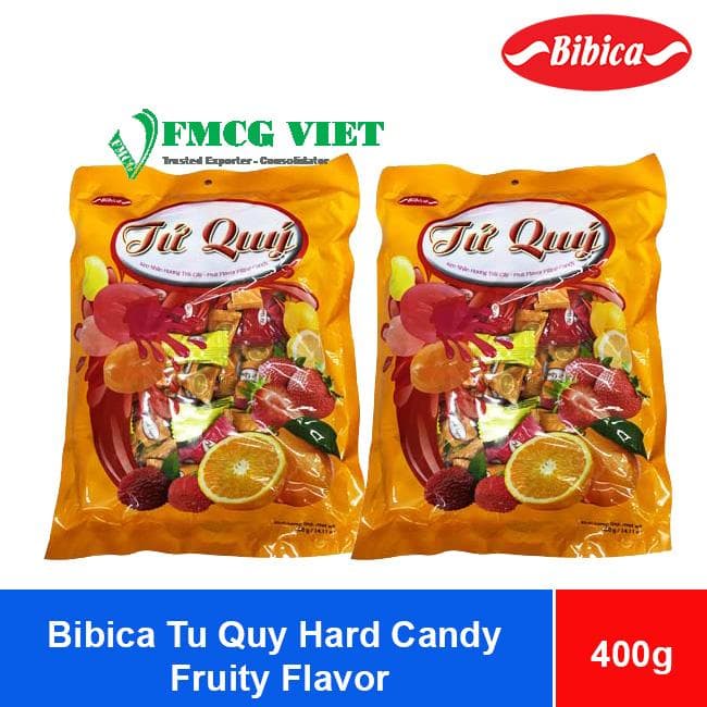 Bibica Tu Quy Hard Candy Fruity Flavor 400g x 20 Bags wholesale product