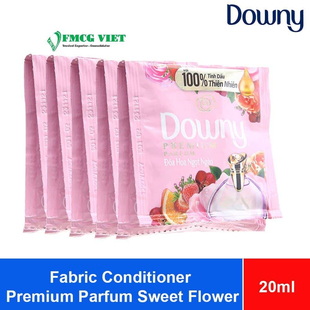 Downy Fabric Conditioner Premium Parfum Sweet Flower 20ml x 42 Sachets wholesale product