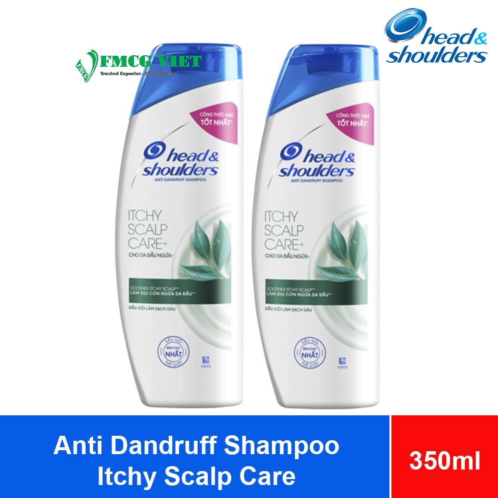 Head & Shoulders Anti Dandruff Shampoo Itchy Scalp Care 350ml x 12 Bottles wholesale product