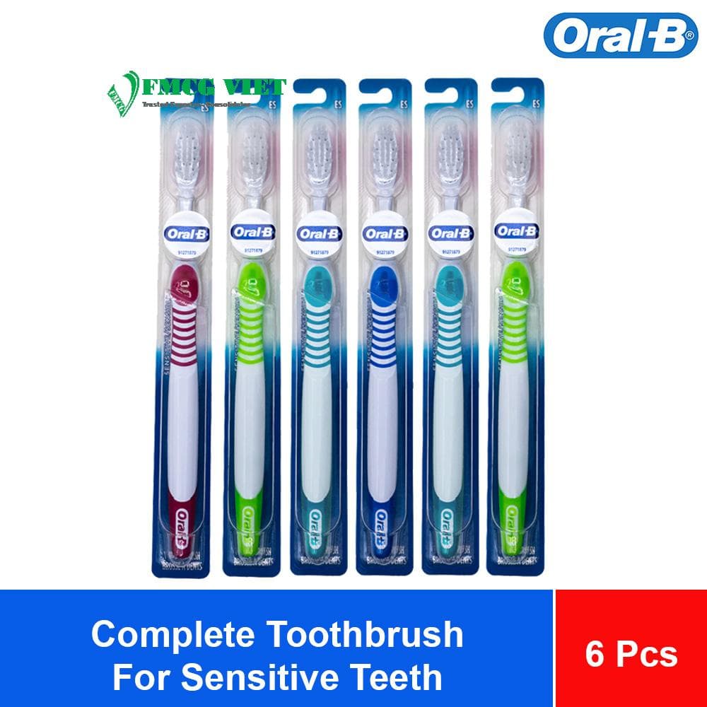Oral-B Complete Toothbrush for Sensitive Teeth Extra Soft – Pack of 6 x16 Packs wholesale product