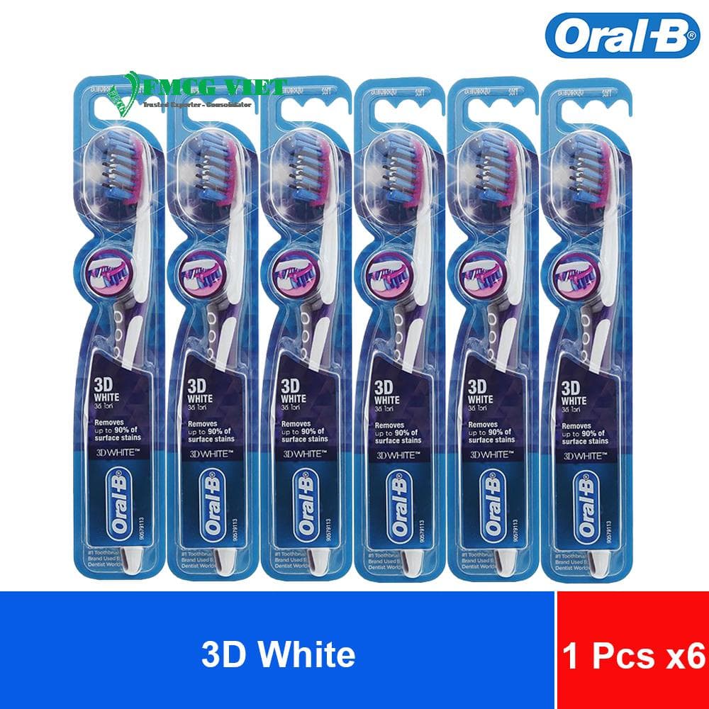 Oral-B Toothbrush 3D White – Pack of 1 x6 Sheets x16 wholesale product