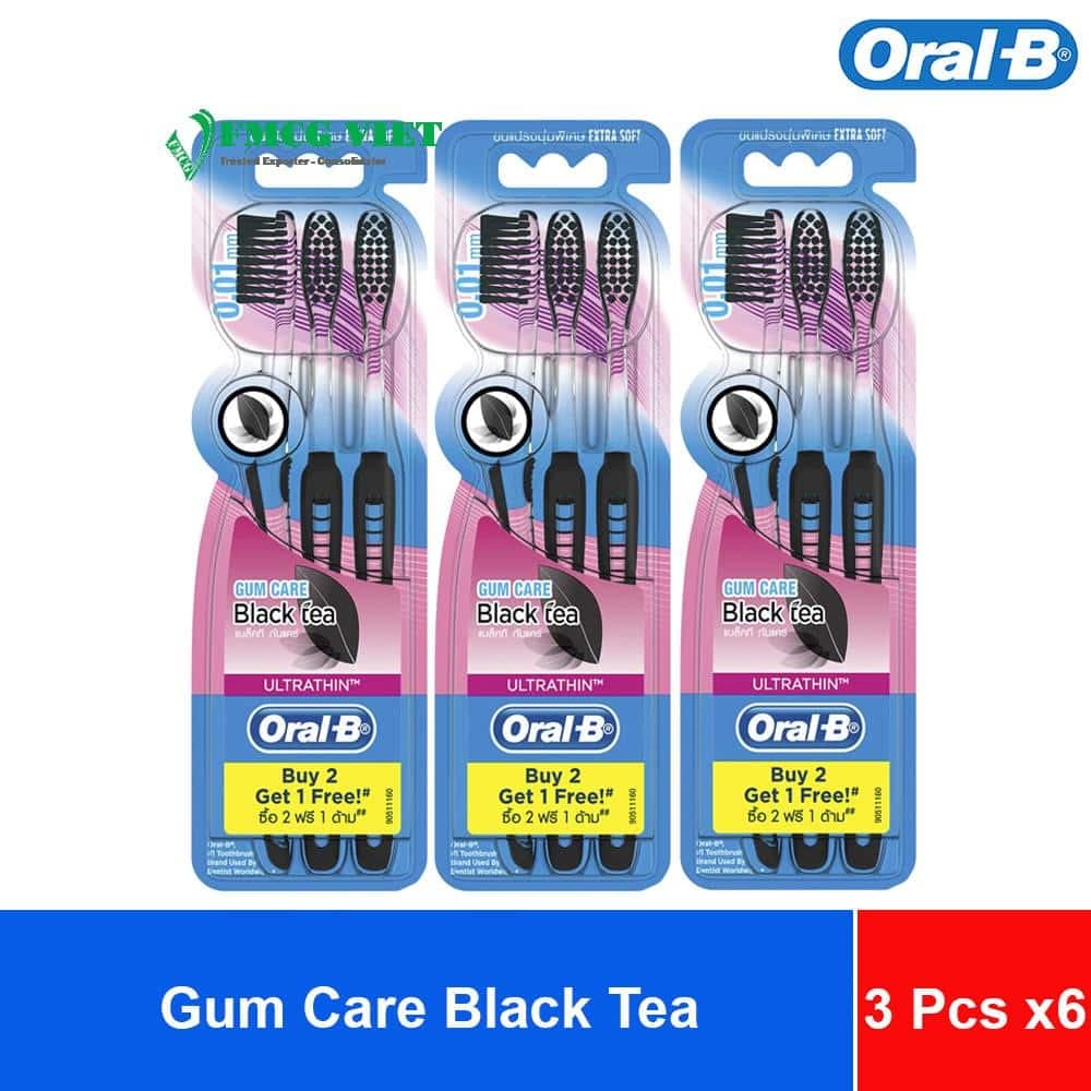 Oral-B Toothbrush Gum Care Black Tea (Buy 2 Get 1 Free) – Pack of 3 x6 x16 wholesale product