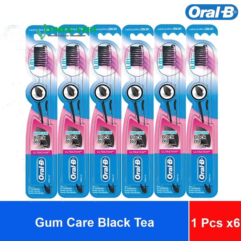 Oral-B Toothbrush Gum Care Black Tea – Pack of 1 x6 Sheets x16 wholesale product