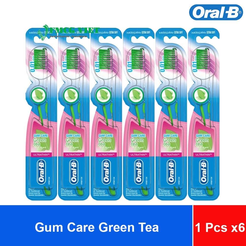 Oral-B Toothbrush Gum Care Green Tea – Pack of 1 x6 Sheets x16 wholesale product