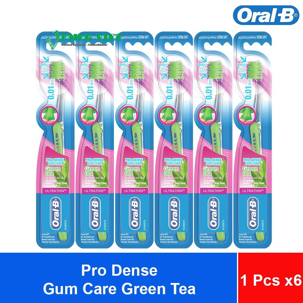 Oral-B Toothbrush Pro Dense Gum Care Green Tea – Pack of 1 x6 x16 wholesale product
