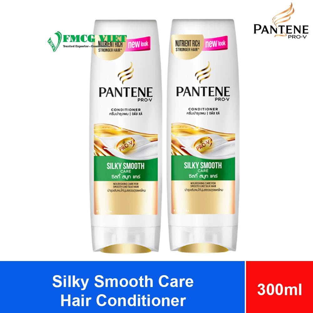 Pantene Hair Conditioner Silky Smooth Care 300ml x12 Bottles wholesale product