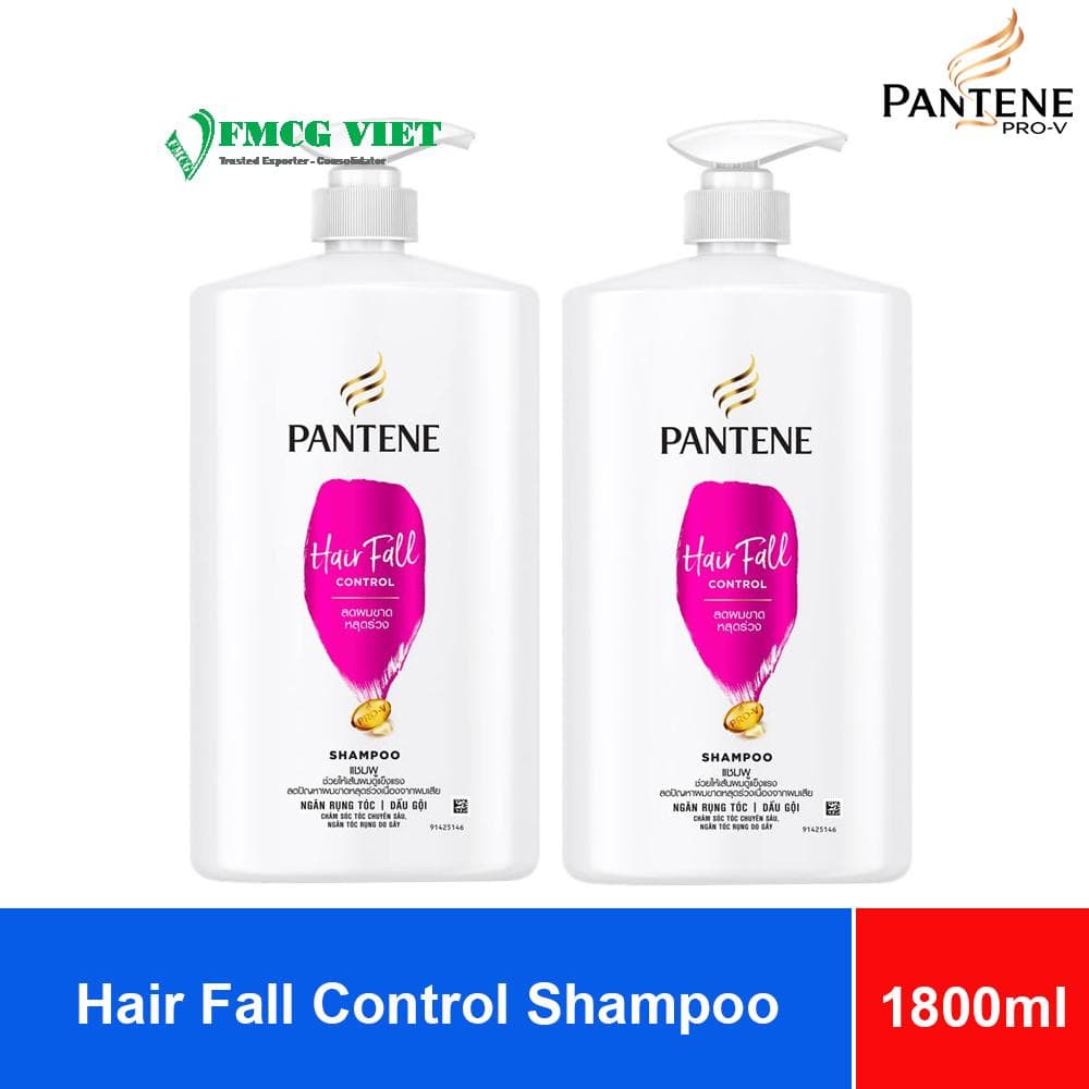 Pantene Shampoo Hair Fall Control 1800ml x6 Bottles wholesale product