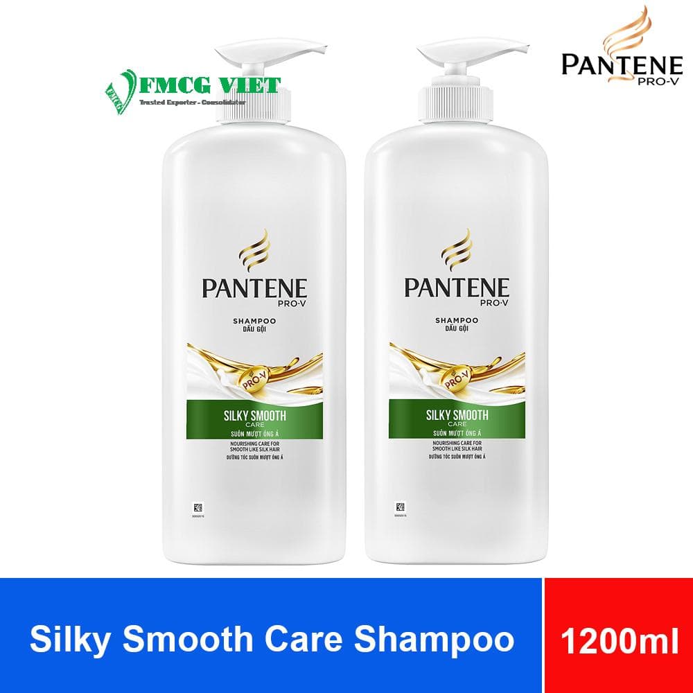 Pantene Shampoo Silky Smooth Care 1200ml x6 Bottles wholesale product
