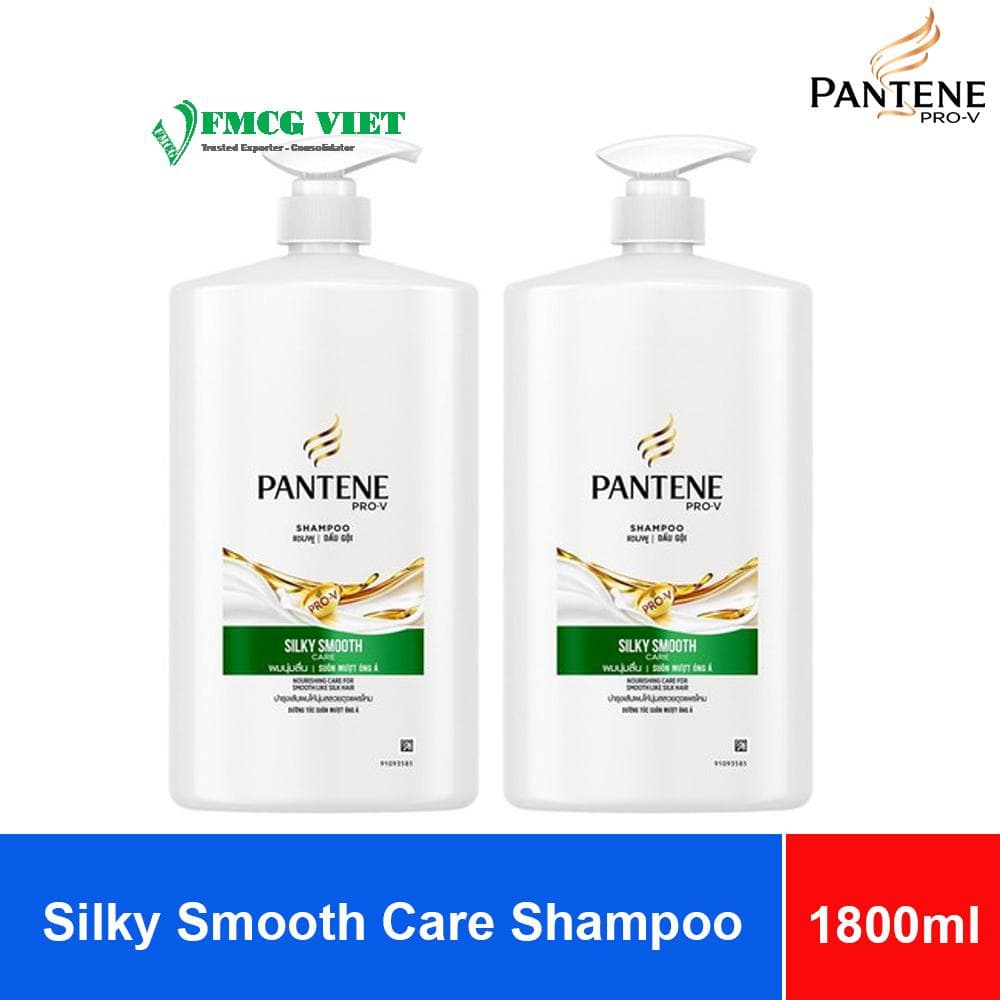 Pantene Shampoo Silky Smooth Care 1800ml x6 Bottles wholesale product