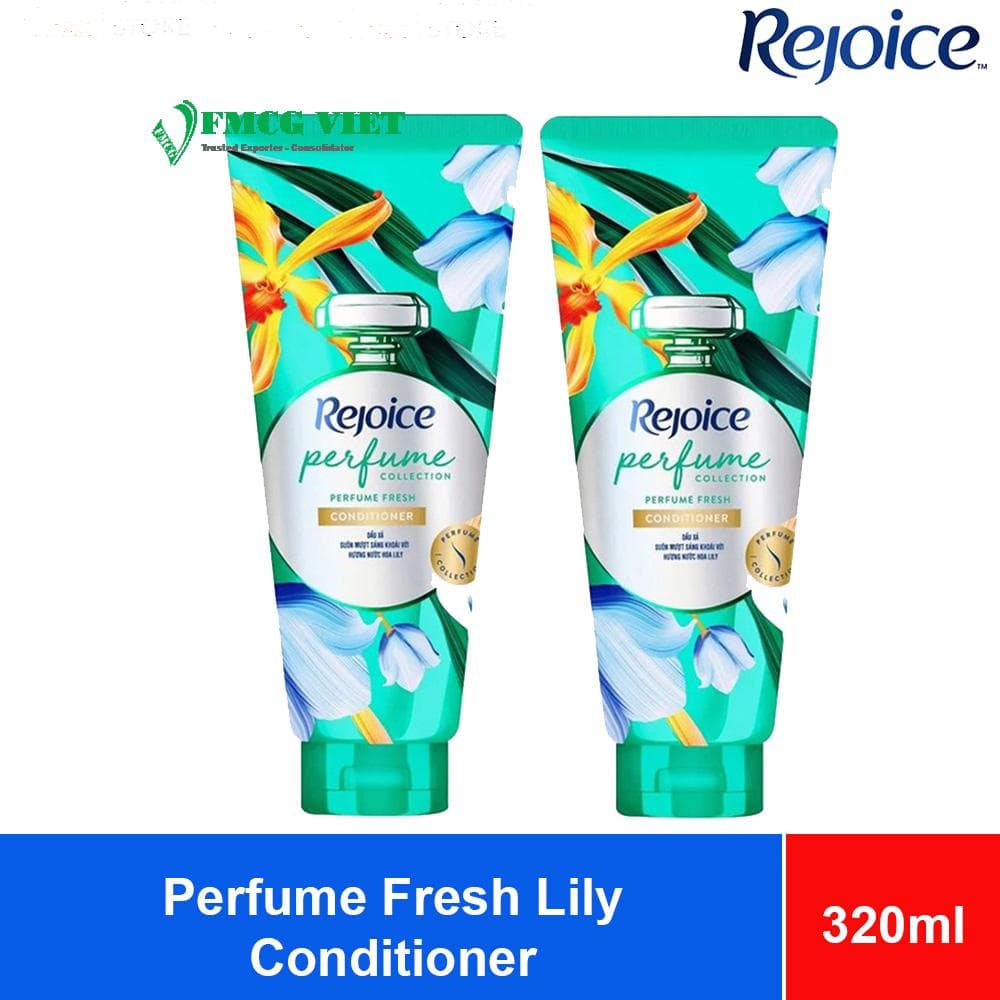 Rejoice Perfume Hair Conditioner Perfume Fresh Lily 320ml x12 Tubes wholesale product