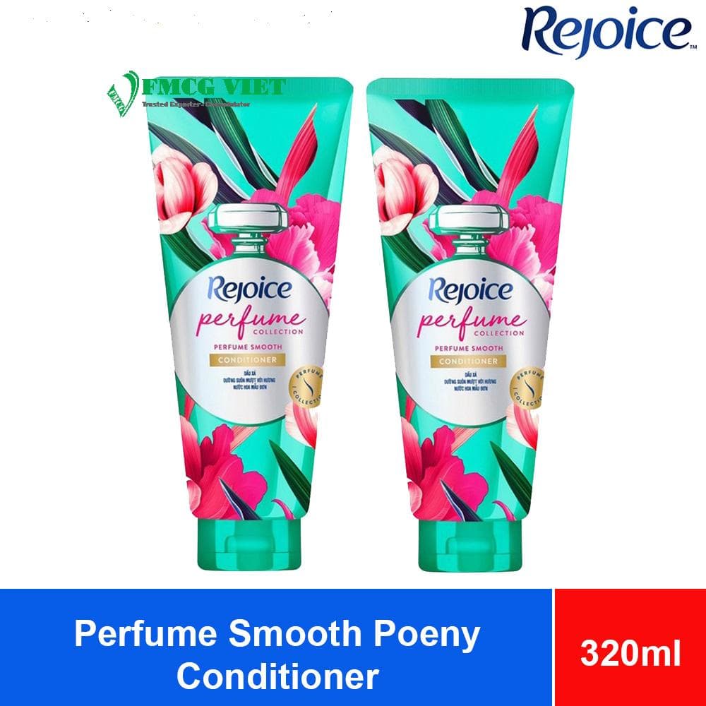 Rejoice Perfume Hair Conditioner Perfume Smooth Poeny 320ml x12 Tubes wholesale product