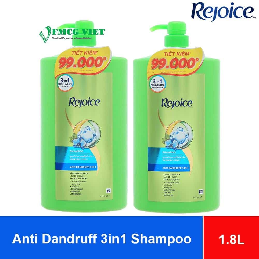 Rejoice Shampoo Anti Dandruff 3in1 1.8L x6 Bottles wholesale product