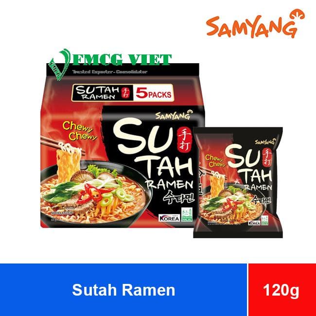 SamYang Buldak Sutah Ramen Soup Noodles 120g x 40 Bags wholesale product