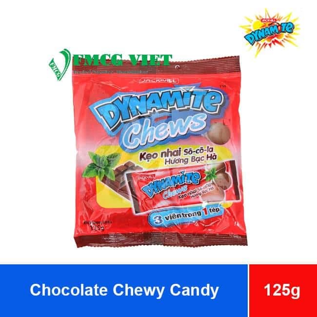 Dynamite Chewy Candy Chocolate Mint 125g x 36 Bags wholesale product