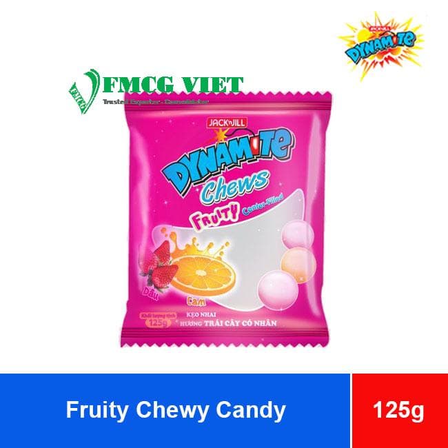 Dynamite Chewy Candy Fruity 125g x 36 Bags wholesale product
