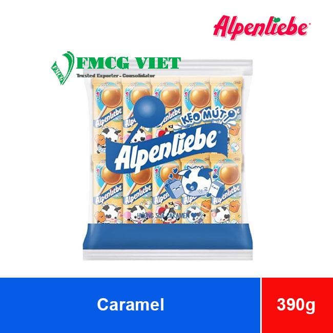 Alpenliebe Lollipop Caramel Milk 390g x 20 Bags – Rich Milk wholesale product