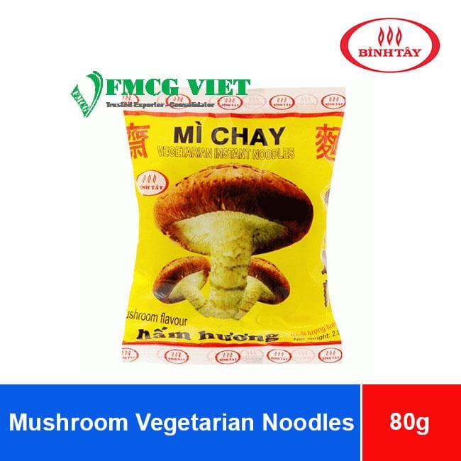 Mushroom Instant Noodles Binh Tay Food 80g wholesale product