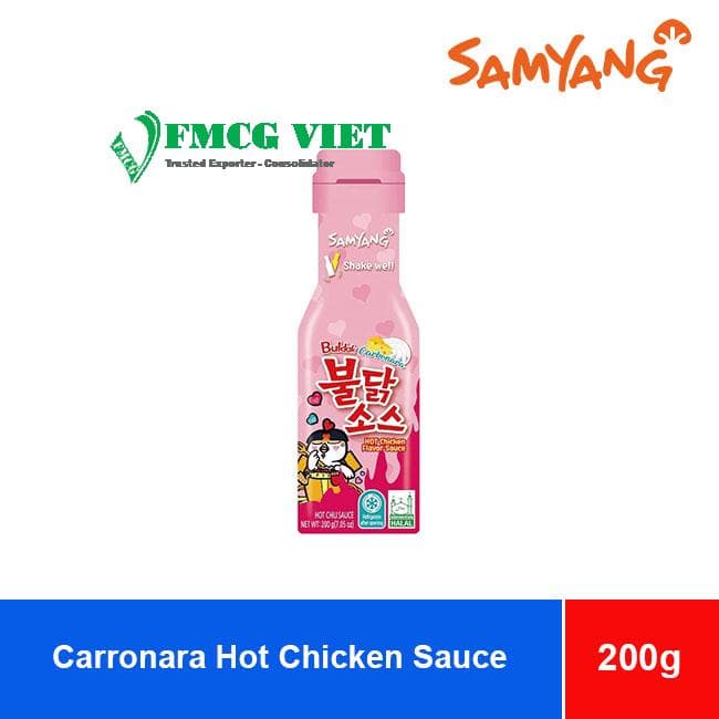 SamYang Buldak Carbonara Hot Chicken Sauce 200g x 24 Bottles wholesale product