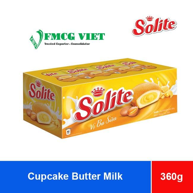 Solite Cupcake Butter Milk 360g x 12 Trays wholesale product
