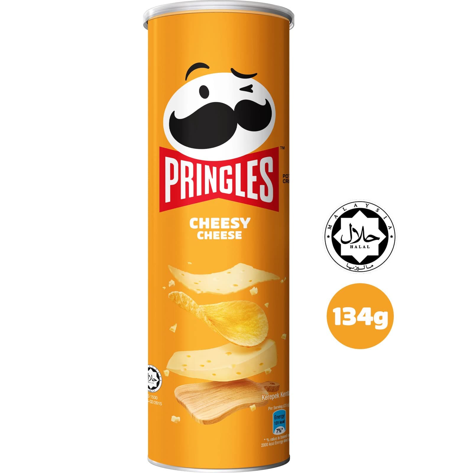 PRINGLES CHEESY CHEESE SNACK 134 G wholesale product