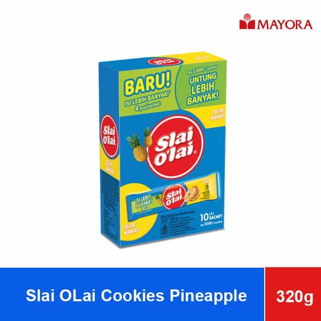 Slai OLai Cookies Pineapple 320gx12 wholesale product