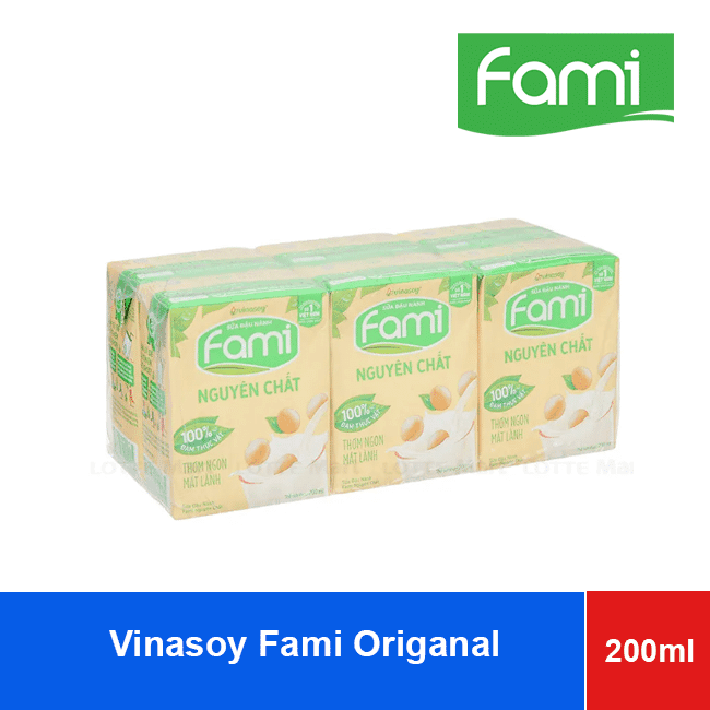 FAMI Soya Milk Origanal Box 200ml x36 wholesale product