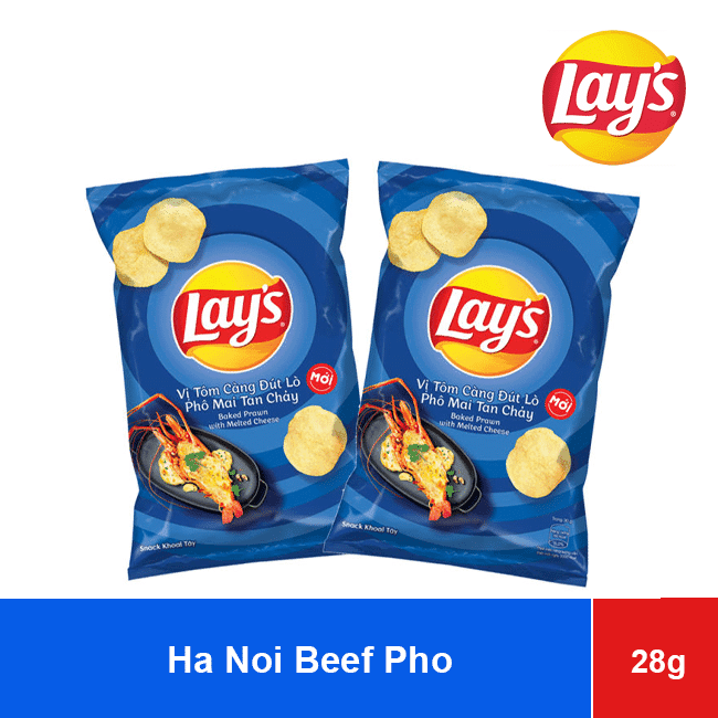 Lay’s Barked Prawn with Melted Cheese 31gr wholesale product