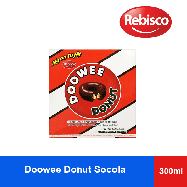 Doowee Donut Socola Dipped 300g wholesale product