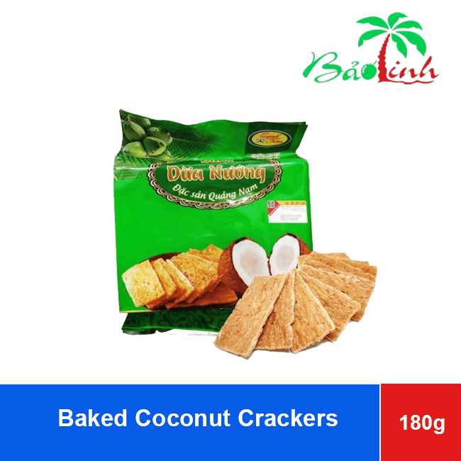 Baked Coconut Crackers 180g x 100 wholesale product