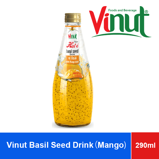 Vinut Basil Seed Drink Mango 290ml wholesale product