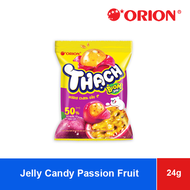 Orion Boom Jelly Candy Passion Fruit 24g wholesale product
