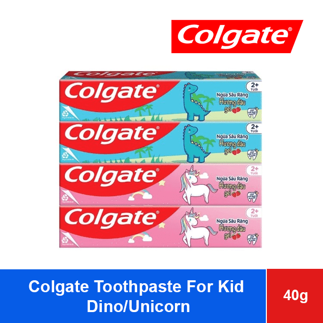 Colgate Toothpaste For Kid Dino/Unicorn 40g X144 wholesale product