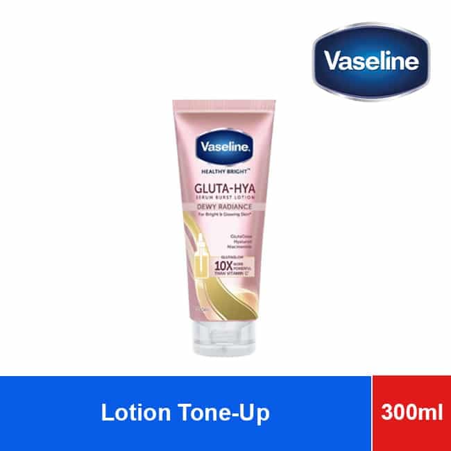 Vaseline Lotion Healthy Bright Gluta-Hya Body Tone-Up UV Lotion 300ml x 12 tubes wholesale product