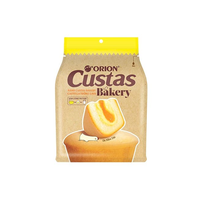 Custas Cake Bakery Castella Egg Lava 50g wholesale product