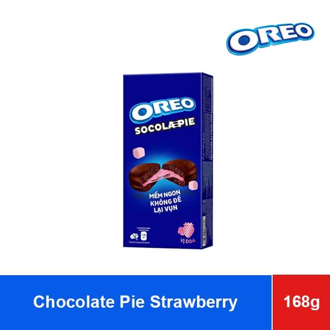 Oreo Chocolate Pie Cadbury Strawberry 168g x 12 Boxes – Strong Chocolate wholesale product